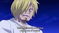 Sanji as seen in the anime (Image via Toei Animation)